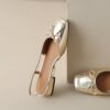 Buy CHIKO Kassidi Square Toe Block Heels Slingback Shoes online shopping cheap