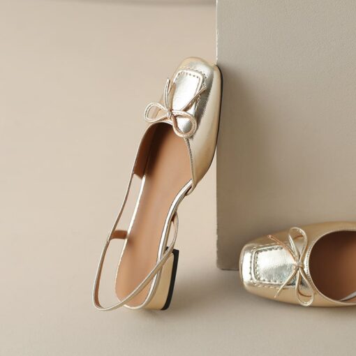 Buy CHIKO Kassidi Square Toe Block Heels Slingback Shoes online shopping cheap