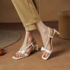 Buy CHIKO Kassidy Open Toe Chunky Heels Heeled Sandals online shopping cheap