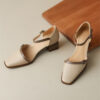 Buy CHIKO Kaydee Square Toe Block Heels Pumps Shoes online shopping cheap