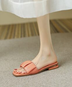 CHIKO Kayleigh Open Toe Block Heels Slides Sandals