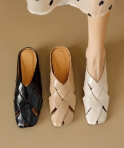CHIKO Kaylynne Square Toe Wedge Clogs/Mules Shoes
