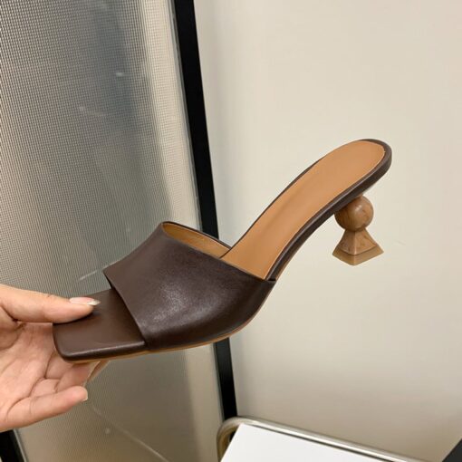 Buy CHIKO Kecia Open Toe Block Heels Slides Sandals online shopping cheap