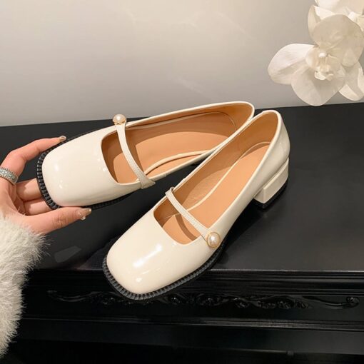 Buy CHIKO Kennisha Square Toe Block Heels Mary Jane Shoes online shopping cheap