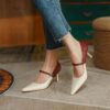 Buy CHIKO Kesi Pointy Toe Stiletto Mary Jane Shoes online shopping cheap