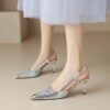 Buy CHIKO Keyana Pointy Toe Stiletto Slingback Shoes online shopping cheap