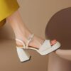 Buy CHIKO Khiana Open Toe Block Heels Heeled Sandals online shopping cheap