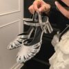 Buy CHIKO Kieanna Peep Toe Block Heels Heeled Sandals online shopping cheap