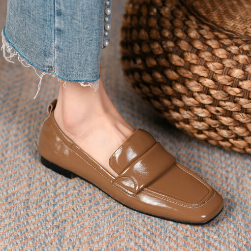Buy CHIKO Kohana Square Toe Block Heels Loafers Shoes online shopping cheap