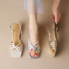 Buy CHIKO Kourtni Open Toe Block Heels Flats Sandals online shopping cheap