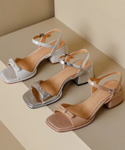 CHIKO Kya Open Toe Block Heels Heeled Sandals