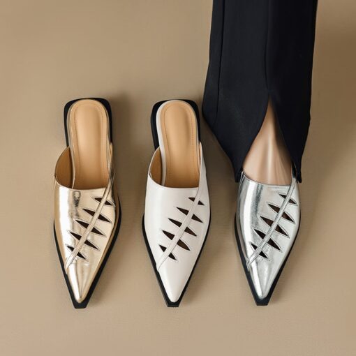 Buy CHIKO Lakaya Pointy Toe Block Heels Clogs/Mules Shoes online shopping cheap