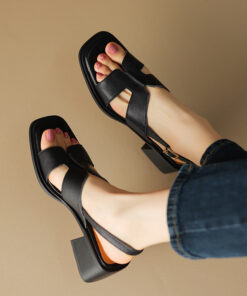 CHIKO Lamonica Open Toe Block Heels Heeled Sandals
