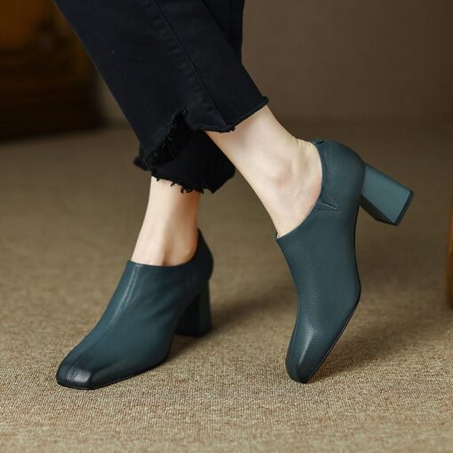 Buy CHIKO Landra Square Toe Block Heels Ankle Boots online shopping cheap