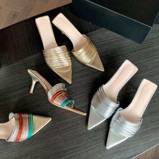 Buy CHIKO Lasha Pointy Toe Stiletto Slides Sandals online shopping cheap