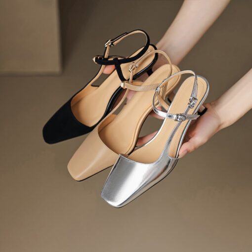 Buy CHIKO Lashonda Square Toe Stiletto Slingback Shoes online shopping cheap