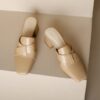 Buy CHIKO Lashondra Square Toe Block Heels Clogs/Mules Shoes online shopping cheap