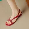 Buy CHIKO Latoria Open Toe Block Heels Flats Sandals online shopping cheap