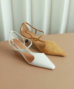 CHIKO Latrisha Square Toe Kitten Heels Pumps Shoes