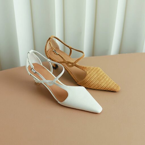 Buy CHIKO Latrisha Square Toe Kitten Heels Pumps Shoes online shopping cheap