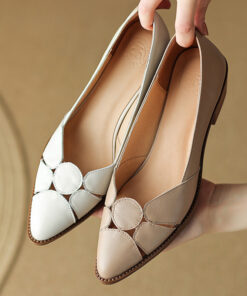 CHIKO Lauralee Pointy Toe Block Heels Pumps Shoes