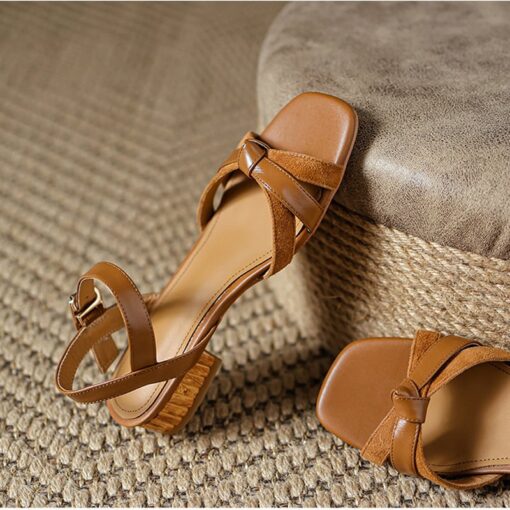Buy CHIKO Laurelei Open Toe Block Heels Flats Sandals online shopping cheap