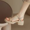 Buy CHIKO Lora Open Toe Block Heels Heeled Sandals online shopping cheap
