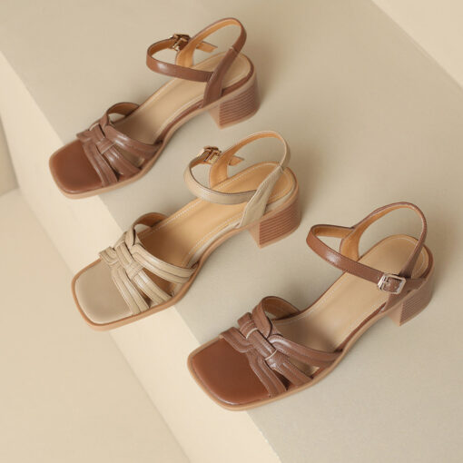 Buy CHIKO Loren Open Toe Block Heels Heeled Sandals online shopping cheap