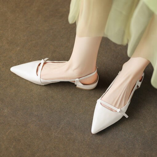 Buy CHIKO Lorrie Pointy Toe Block Heels Slingback Shoes online shopping cheap