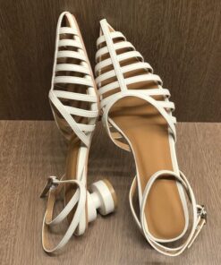 CHIKO Ludmilla Pointy Toe Block Heels Heeled Sandals
