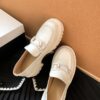Buy CHIKO Lulu Round Toe Block Heels Loafers Shoes online shopping cheap