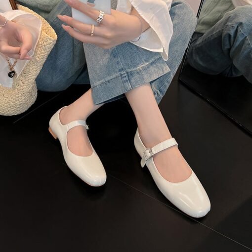 Buy CHIKO Lydia Square Toe Block Heels Mary Jane Shoes online shopping cheap