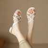 Buy CHIKO Lyndsie Open Toe Block Heels Heeled Sandals online shopping cheap