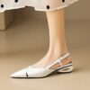Buy CHIKO Macayla Pointy Toe Block Heels Slingback Shoes online shopping cheap
