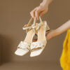 Buy CHIKO Mackenzi Open Toe Chunky Heels Heeled Sandals online shopping cheap