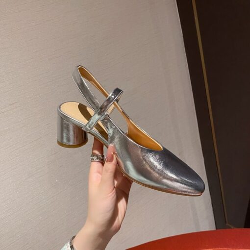Buy CHIKO Madeline Round Toe Block Heels Slingback Shoes online shopping cheap