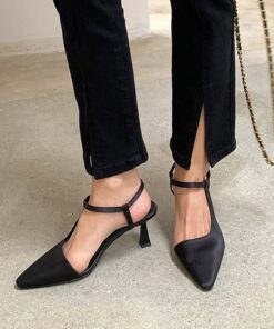 CHIKO Malina Pointy Toe Kitten Heels Pumps Shoes