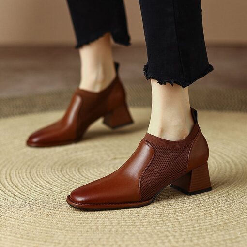 Buy CHIKO Manda Square Toe Block Heels Ankle Boots online shopping cheap