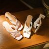 Buy CHIKO Marie Elaine Open Toe Chunky Heels Slides Sandals online shopping cheap