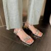 Buy CHIKO Marie-Eve Open Toe Block Heels Heeled Sandals online shopping cheap