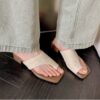 Buy CHIKO Marie Maud Open Toe Block Heels Slides Sandals online shopping cheap