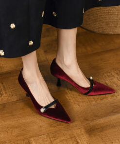 CHIKO Minowa Pointy Toe Stiletto Mary Jane Shoes