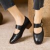 Buy CHIKO Myeisha Round Toe Block Heels Mary Jane Shoes online shopping cheap