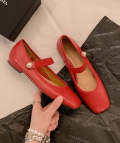 CHIKO Neema Square Toe Block Heels Mary Jane Flats