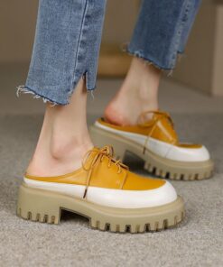 CHIKO Norell Round Toe Flatforms Clogs/Mules Shoes