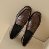 Buy CHIKO Nova Round Toe Block Heels Loafers Shoes online shopping cheap