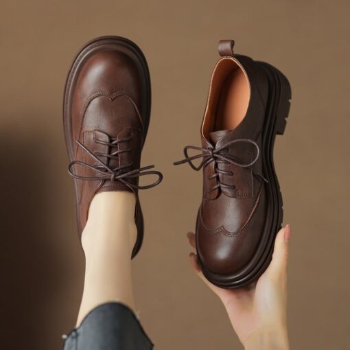 Buy CHIKO Nyeisha Round Toe Block Heels Oxfords Shoes online shopping cheap