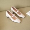 Buy CHIKO Pasua Square Toe Block Heels Mary Jane Shoes online shopping cheap