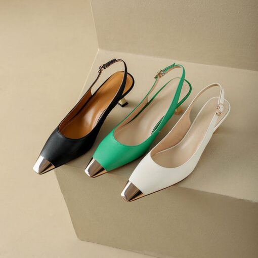 Buy CHIKO Rana Square Toe Kitten Heels Slingback Shoes online shopping cheap