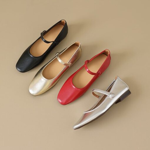 Buy CHIKO Rashonda Square Toe Block Heels Mary Jane Flats online shopping cheap